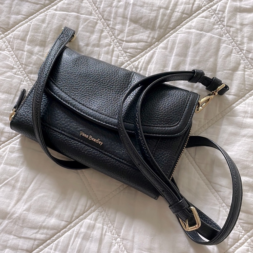 Vera Bradley Crossbody Black Bag